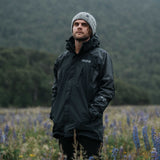Ventura Waterproof Rain Jacket - Men Black Grey
