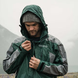 Ventura Waterproof Rain Jacket - Men Green