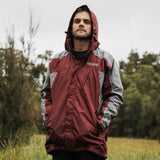 Ventura Waterproof Rain Jacket - Men Red