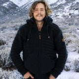 Men's Byron Bay NZ Wool Jacket - Black