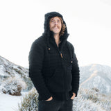 Men's Byron Bay NZ Wool Jacket - Black