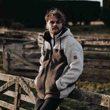 Mens Alpine NZ Wool Jacket - Brown