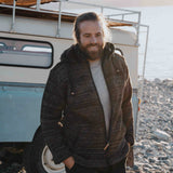 Men's Riverstone NZ Wool Jacket - Brown Mix