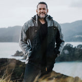Men's Alpine NZ Wool Jacket - Charcoal