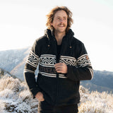 Men's Te Anau NZ Wool Jacket - Charcoal