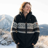 Men's Te Anau NZ Wool Jacket - Charcoal