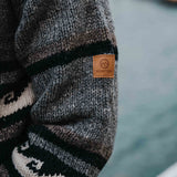 Men's Whale Bay NZ Wool Jacket - Charcoal
