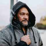 Men's Whale Bay NZ Wool Jacket - Charcoal