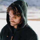 Mens Punakaiki NZ Wool Jacket - Forest