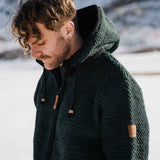 Mens Punakaiki NZ Wool Jacket - Forest