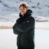 Mens Punakaiki NZ Wool Jacket - Forest