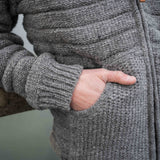 Mens Byron Bay NZ Wool Jacket - Grey