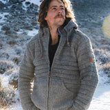 Men's Byron Bay NZ Wool Jacket - Grey