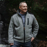 Men's Waiouru Ranger NZ Wool Jacket - Grey