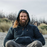 Men's Byron Bay NZ Wool Jacket - Navy