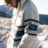 Men's Southern Alps NZ Wool Jacket - Oat