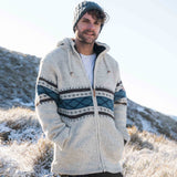 Men's Southern Alps NZ Wool Jacket - Oat
