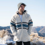 Men's Southern Alps NZ Wool Jacket - Oat
