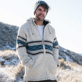 Men's Southern Alps NZ Wool Jacket - Oat