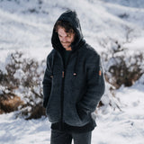 Men's Punakaiki NZ Wool Jacket - Slate Grey