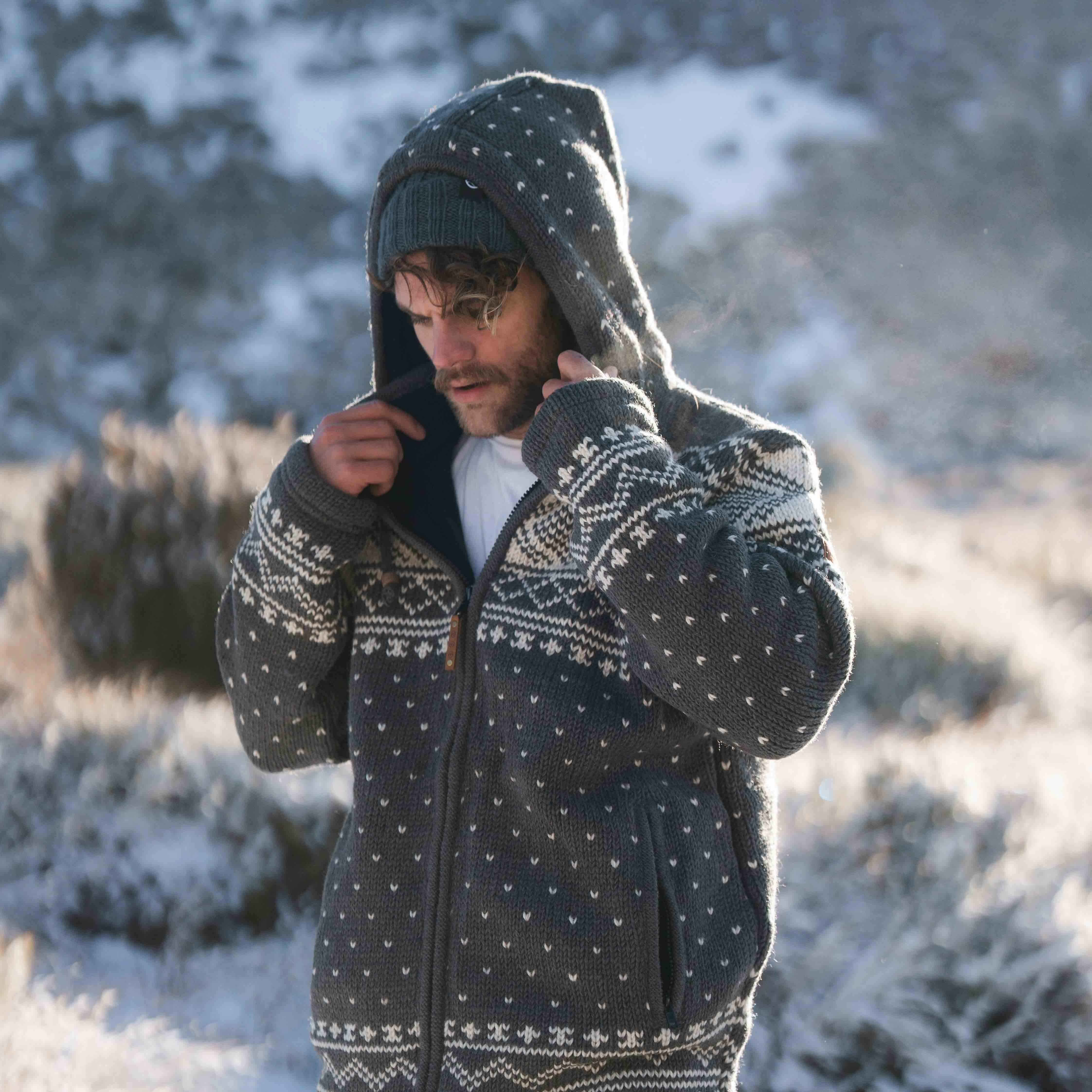 Men's Whistler NZ Wool Jacket - Steel Grey
