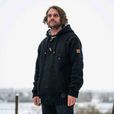 Men's Coastal NZ Wool Jersey - Black