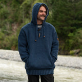 Men's Coastal NZ Wool Jersey - Denim