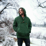 Men's Coastal NZ Wool Jersey - Forest