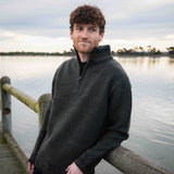 Mens Mackenzie NZ Wool Jersey - Forest