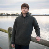 Mens Mackenzie NZ Wool Jersey - Forest
