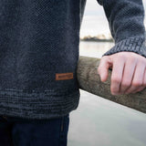 Mens Mackenzie NZ Wool Jersey - Grey