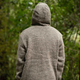 Men's Coastal NZ Wool Jersey - Natural Brown