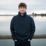 Mens Mackenzie NZ Wool Jersey - Blue