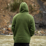 Men's Coastal NZ Wool Jersey - Olive
