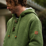 Men's Coastal NZ Wool Jersey - Olive
