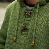 Men's Coastal NZ Wool Jersey - Olive