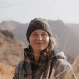 Merino Wool Fisherman Beanie - Forest