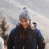 Merino Wool Ohakune Beanie - Grey