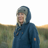 Merino Wool Fisherman Beanie - Slate