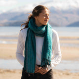 Sherpa Scarf/Shawl - Aqua Marine