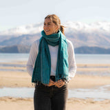 Sherpa Scarf/Shawl - Aqua Marine
