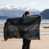 Sherpa Scarf/Shawl - Black