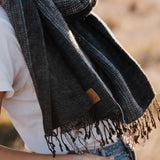 Sherpa Scarf/Shawl - Black
