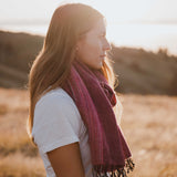 Sherpa Scarf/Shawl - Fushia