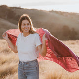 Sherpa Scarf/Shawl - Fushia