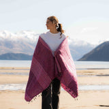 Sherpa Scarf/Shawl - Fushia