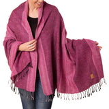 Sherpa Scarf/Shawl - Fushia