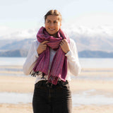 Sherpa Scarf/Shawl - Fushia