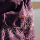 Sherpa Scarf Shawl - Grape