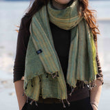 Sherpa Scarf/Shawl - Olive